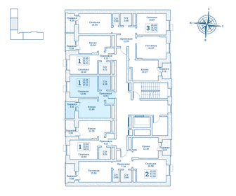 Квартира 37,9 м², 1-комнатная - изображение 2