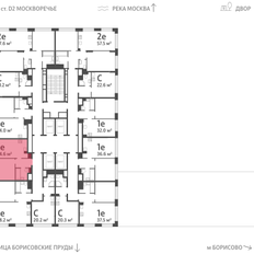 Квартира 34,6 м², 1-комнатная - изображение 3