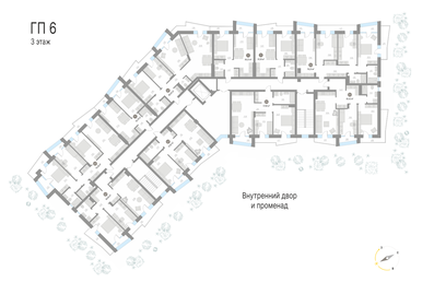 34,2 м², квартира-студия 4 500 000 ₽ - изображение 29