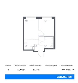 Квартира 22,3 м², студия - изображение 1