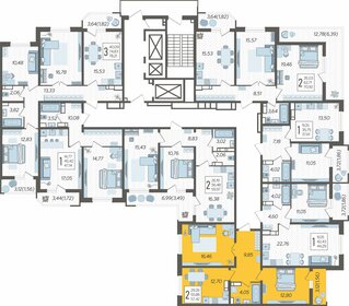 48,8 м², 2-комнатная квартира 4 200 000 ₽ - изображение 53