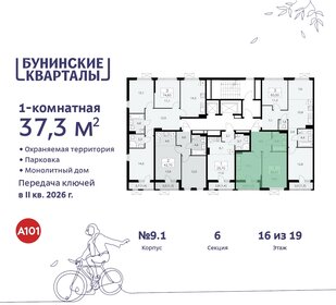 39 м², 1-комнатная квартира 9 300 000 ₽ - изображение 81