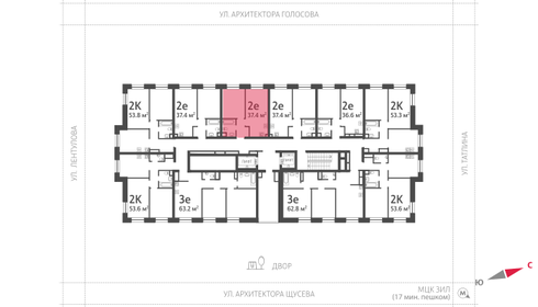 38,5 м², 1-комнатная квартира 21 776 820 ₽ - изображение 102