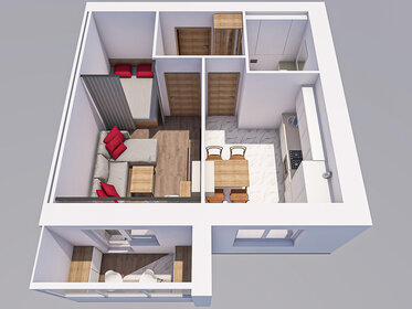 34,2 м², 1-комнатная квартира 2 850 000 ₽ - изображение 31