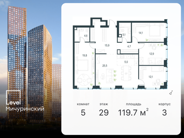 128 м², 3-комнатная квартира 65 000 000 ₽ - изображение 113