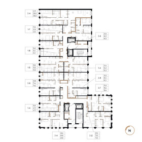 76,9 м², 2-комнатная квартира 10 100 000 ₽ - изображение 85