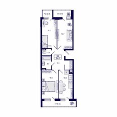 Квартира 84,1 м², 3-комнатная - изображение 2