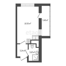 Квартира 27,1 м², студия - изображение 1