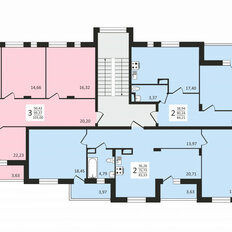 Квартира 83,3 м², 2-комнатная - изображение 3