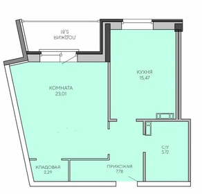 61 м², 1-комнатная квартира 8 845 000 ₽ - изображение 26