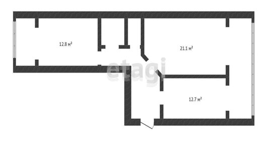 63,5 м², 2-комнатная квартира 12 065 000 ₽ - изображение 28