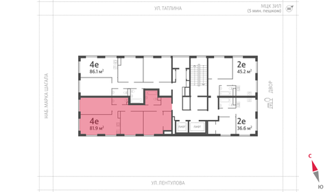 80 м², 3-комнатная квартира 48 800 000 ₽ - изображение 94