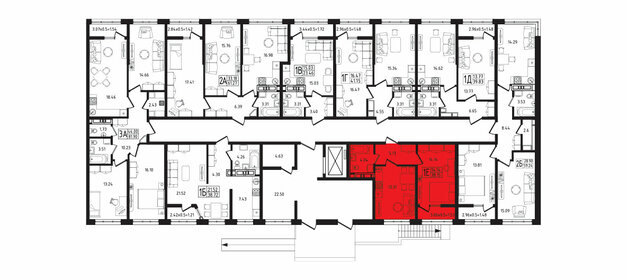 Квартира 38,2 м², 1-комнатная - изображение 2