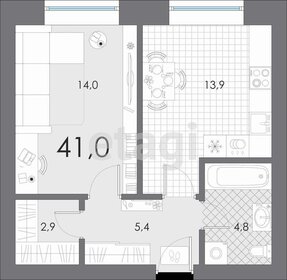 Купить 4-комнатную квартиру с балконом и в новостройке в Воронеже - изображение 2