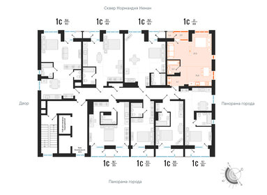 Квартира 47,8 м², 1-комнатная - изображение 2