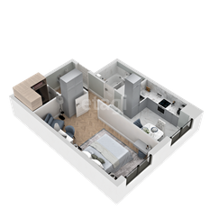 Квартира 39,6 м², 1-комнатная - изображение 5