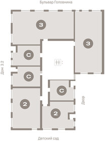 Квартира 142,1 м², 2-комнатная - изображение 2