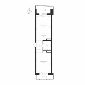 Квартира 56,5 м², 2-комнатная - изображение 1