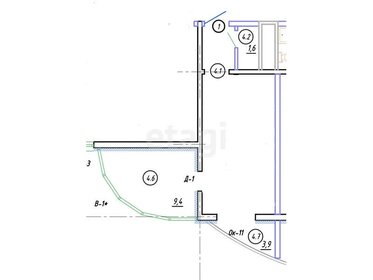 Квартира 35,3 м², 1-комнатная - изображение 1