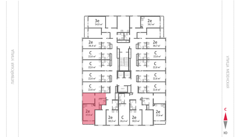 37,9 м², 1-комнатная квартира 3 882 172 ₽ - изображение 12