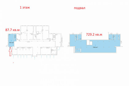 816,9 м², помещение свободного назначения - изображение 3