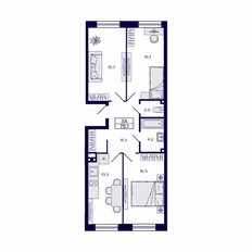 Квартира 78,1 м², 3-комнатная - изображение 2