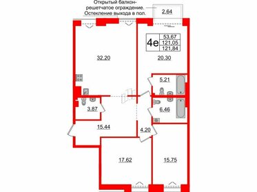 116,1 м², 3-комнатная квартира 53 816 984 ₽ - изображение 11