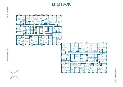 62,1 м², 2-комнатная квартира 6 700 000 ₽ - изображение 74