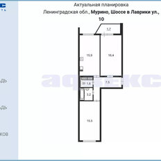 Квартира 60,2 м², 2-комнатная - изображение 2