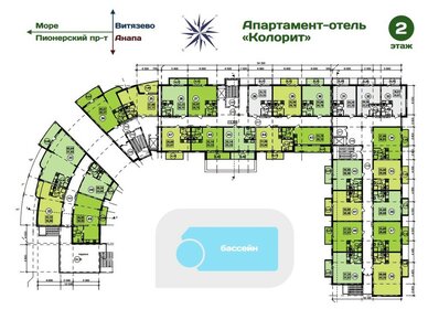 Квартира 44 м², студия - изображение 2