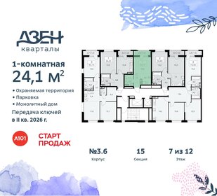 Квартира 24,1 м², студия - изображение 2