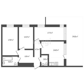 Квартира 84,7 м², 3-комнатная - изображение 3