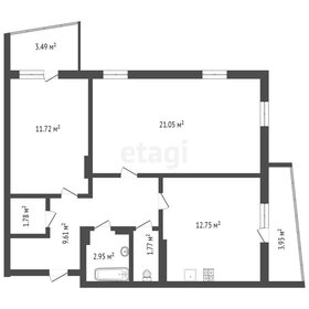 40,2 м², 1-комнатная квартира 7 850 000 ₽ - изображение 14