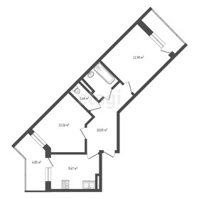 Квартира 50 м², 2-комнатная - изображение 1