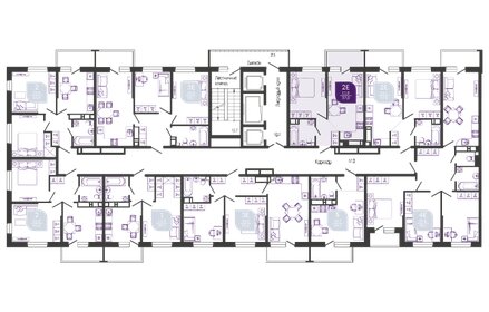 39,1 м², 1-комнатная квартира 4 400 000 ₽ - изображение 62