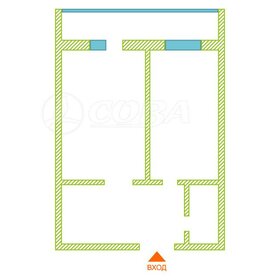 Квартира 27 м², 1-комнатная - изображение 4