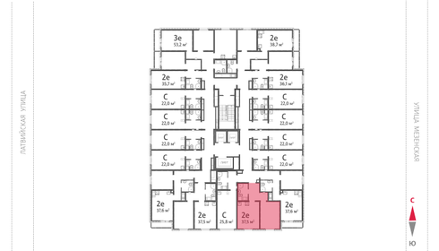 48,9 м², 2-комнатная квартира 2 900 000 ₽ - изображение 62