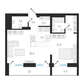 96,7 м², 4-комнатная квартира 11 500 000 ₽ - изображение 51