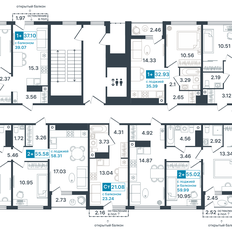 Квартира 59,9 м², 2-комнатная - изображение 3