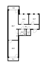 Квартира 93,1 м², 4-комнатная - изображение 1