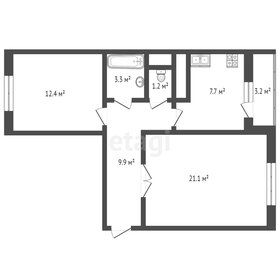 Квартира 57,2 м², 2-комнатная - изображение 1