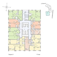Квартира 64,1 м², 2-комнатная - изображение 2