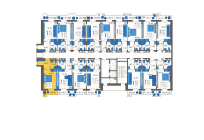 26 м², квартира-студия 9 650 000 ₽ - изображение 85