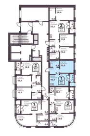 Квартира 38,3 м², 1-комнатная - изображение 2