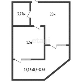 Квартира 52,6 м², 1-комнатная - изображение 2