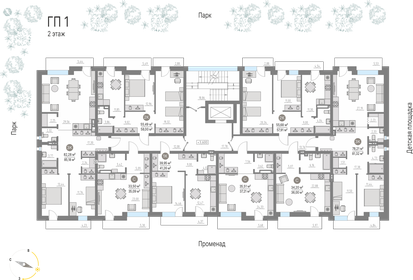 34,2 м², квартира-студия 4 500 000 ₽ - изображение 17