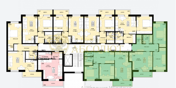 56,9 м², 2-комнатная квартира 4 892 540 ₽ - изображение 7