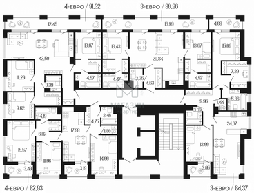 Квартира 84,4 м², 3-комнатная - изображение 2