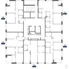 Квартира 70,2 м², 3-комнатная - изображение 2