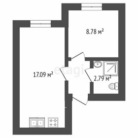 Квартира 30,8 м², 1-комнатная - изображение 2